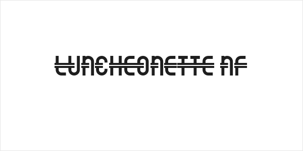 Luncheonette NF Logo