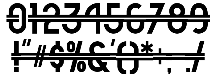 LuncheonetteNF Font OTHER CHARS