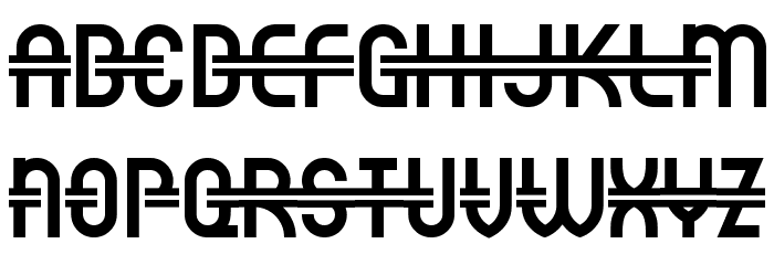 LuncheonetteNF Font LOWERCASE