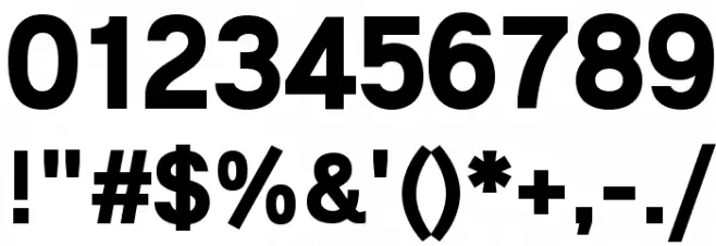 Lunchtype21 Bold Font OTHER CHARS