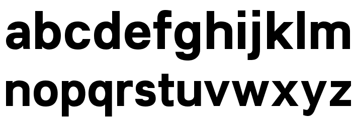 Lunchtype21 Bold Font LOWERCASE