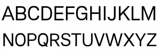 Lunchtype21 Font Litere mari