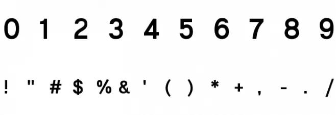 Lunchtype22 Medium Font OTHER CHARS