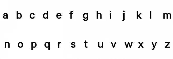 Lunchtype22 Medium Font LOWERCASE