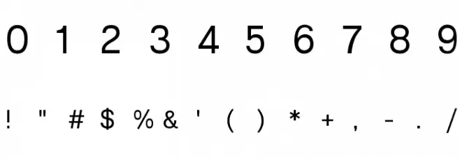 Lunchtype22 Font OTHER CHARS