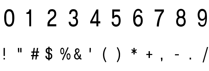 Lunchtype25 Condensed Regular Schriftart Anderer Schreiben