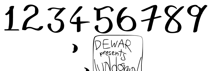 Lundgren Font OTHER CHARS