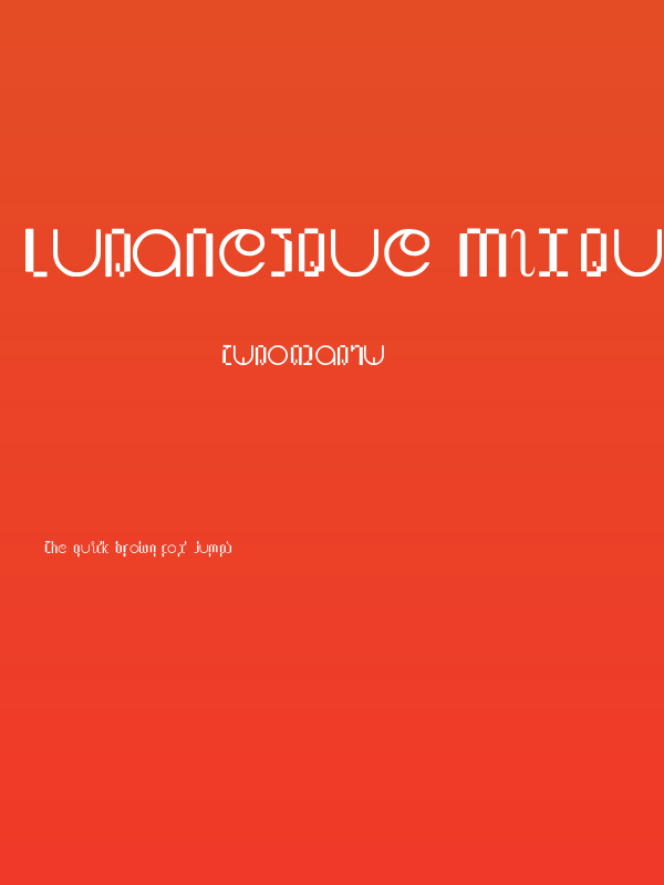 Lupanesque mixqueezed Poster