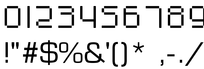 Lupanesque square Font OTHER CHARS