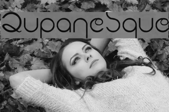 Lupanesque Font examples