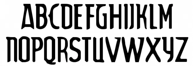 Lupinus Schriftart Groß