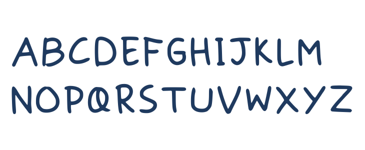 Luppy_font Regular Uppercase