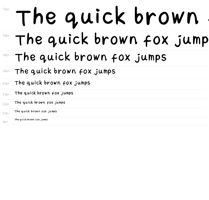 Luppy_font Regular Waterfall