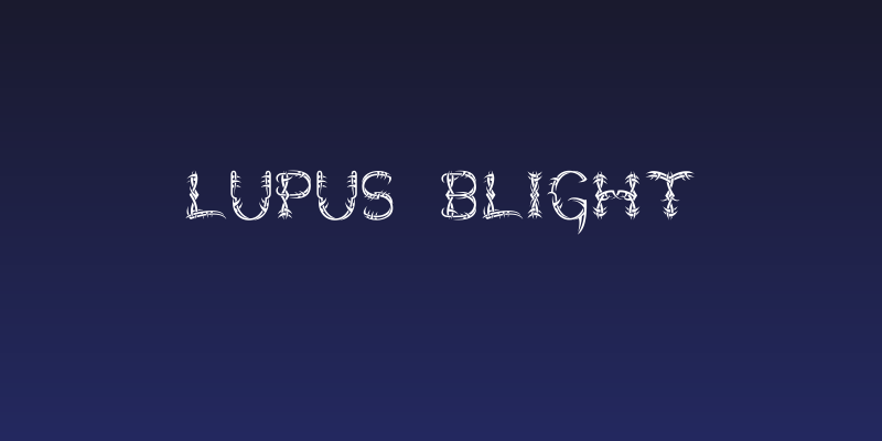 Lupus Blight Social Header
