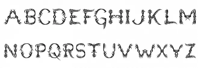Lupus Blight Fonte MINÚSCULAS