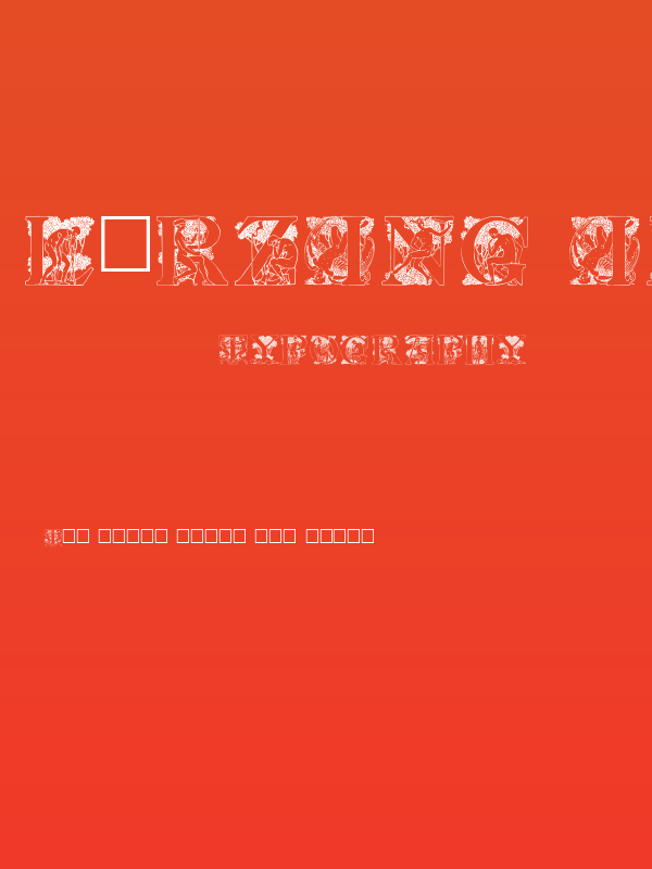 Lurzing Initials Poster