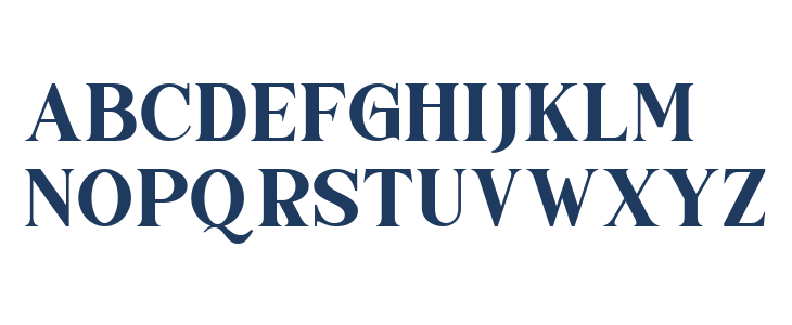 Lush Refinement DEMO Regular Uppercase