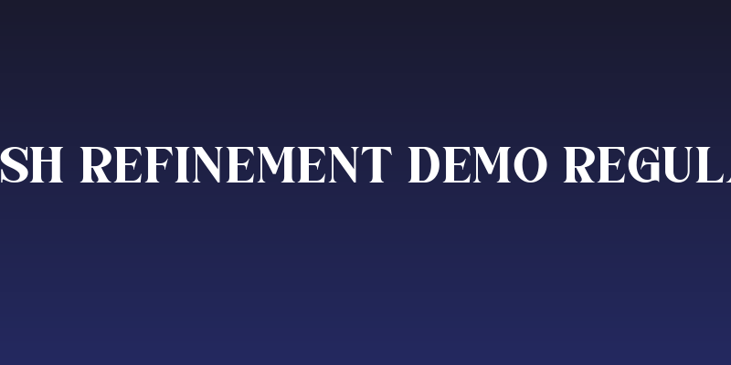 Lush Refinement DEMO Regular Social Header