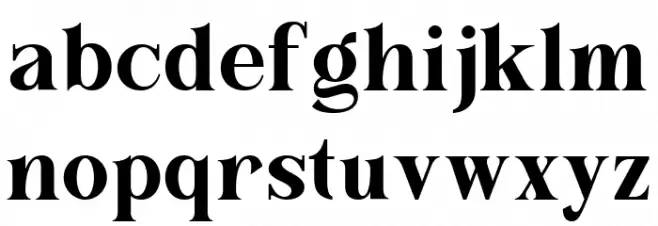 Lush Refinement DEMO Regular خط أحرف صغيرة