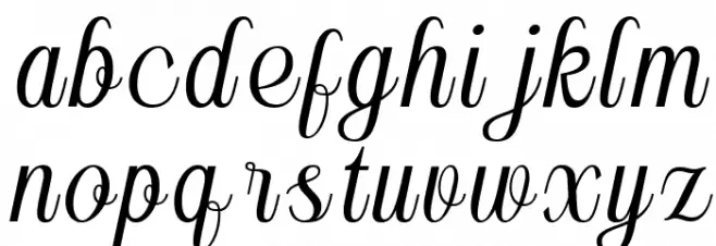 Lush Refinement DEMO Script خط أحرف صغيرة