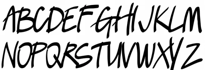 Lush Шрифта ВЕРХНИЙ