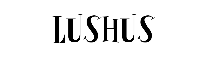 Lushus  Fuentes Gratis Descargar