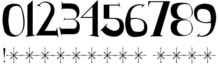 Lushus Font OTHER CHARS