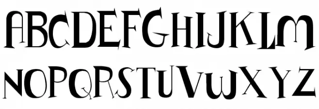 Lushus Шрифта ВЕРХНИЙ