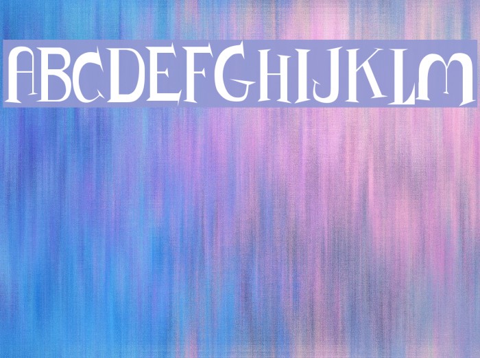 Lushus Font examples