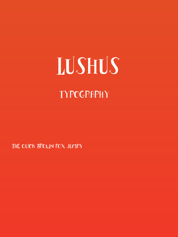 Lushus Poster
