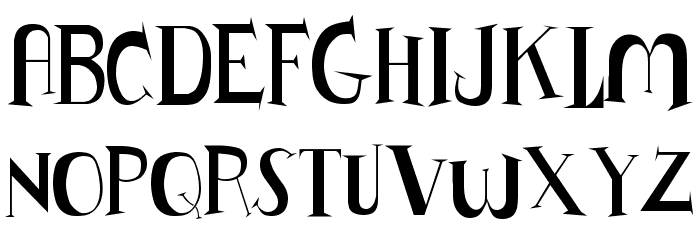 Lushus Font LOWERCASE
