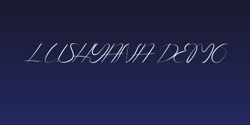 Lushyana Demo Social Header