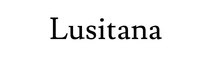 Lusitana Font