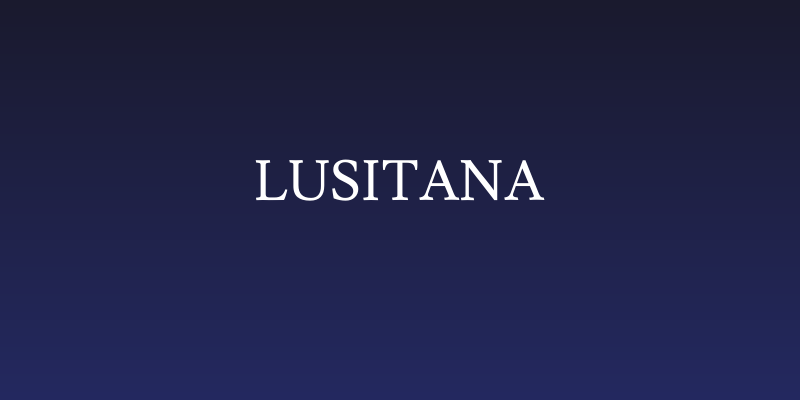 Lusitana Social Header