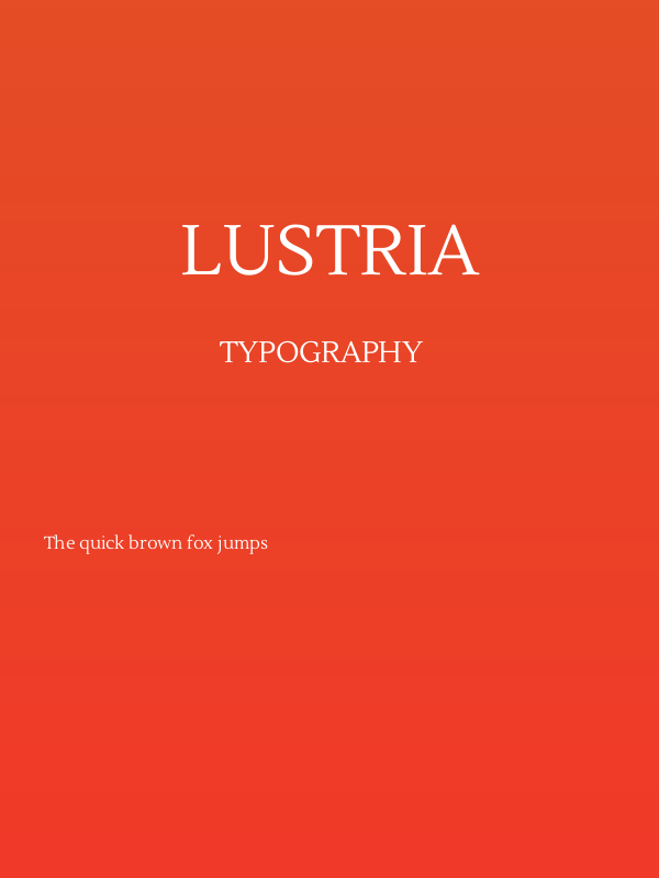 Lustria Poster