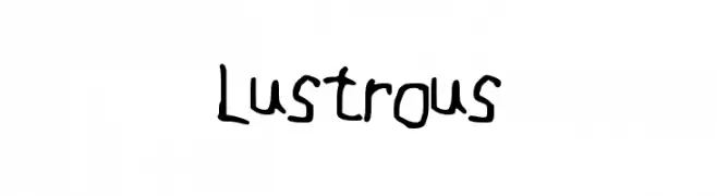 Lustrous  नि: शुल्क फ़ॉन्ट्स डाउनलोड