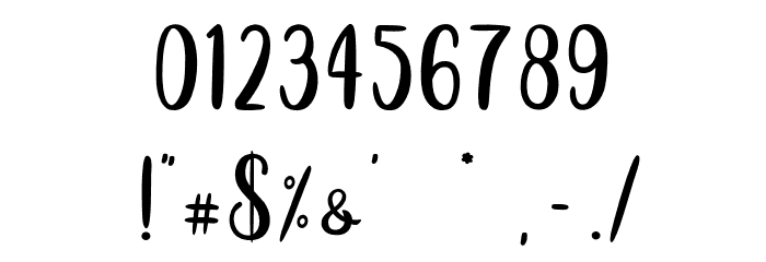 LusyJazzPersonalUse Font OTHER CHARS