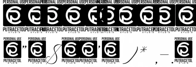 Lusya Free Font OTHER CHARS