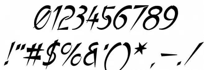 Luteous Aublikus Font OTHER CHARS