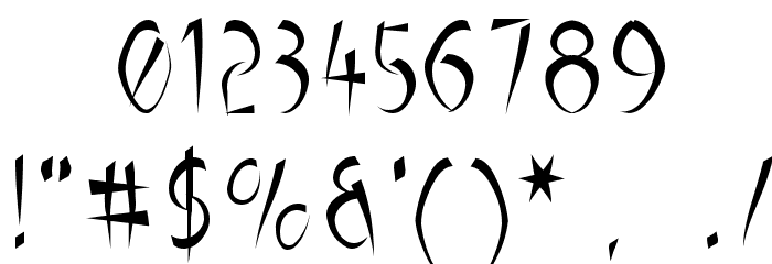 Luteous Maximus Font OTHER CHARS