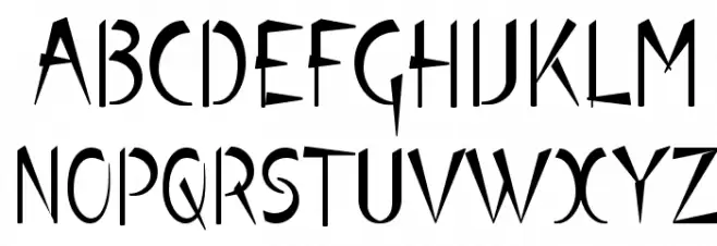 Luteous Viscous Schriftart Groß