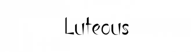 Luteous  नि: शुल्क फ़ॉन्ट्स डाउनलोड