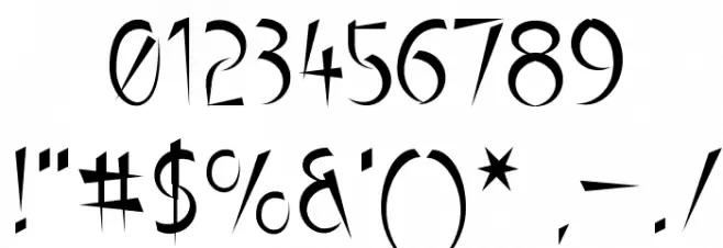 Luteous Font OTHER CHARS