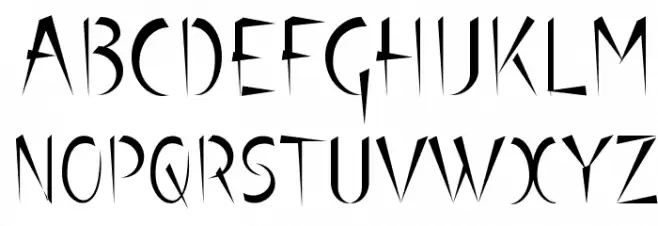 Luteous Font UPPERCASE