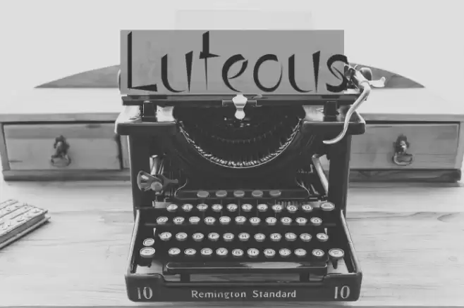 Luteous Font examples