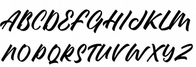 Luther King Schriftart Gro&szlig;