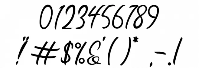 Luthfani Font OTHER CHARS