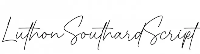 Luthon Southard Script  नि: शुल्क फ़ॉन्ट्स डाउनलोड