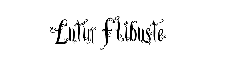 Lutin Flibuste Font