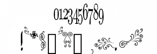 Lutin Flibuste Font OTHER CHARS